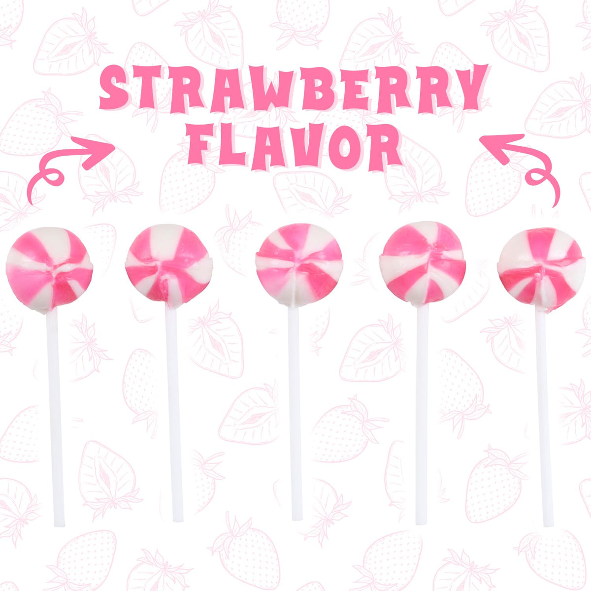 SWIRLEEY pink lollipops ideal as themed party favors for baby showers