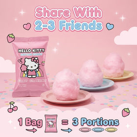 SWIRLZ COTTON CANDY Hello Kitty flavors tempt taste buds at parties.
