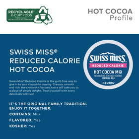 Swiss Miss box of 22 packs for steady cocoa options