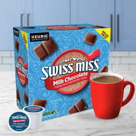 Cocoa mug on a cozy kitchen counter ready to savor