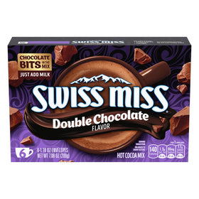 Swiss Miss double chocolate cocoa envelopes pack for cozy evenings