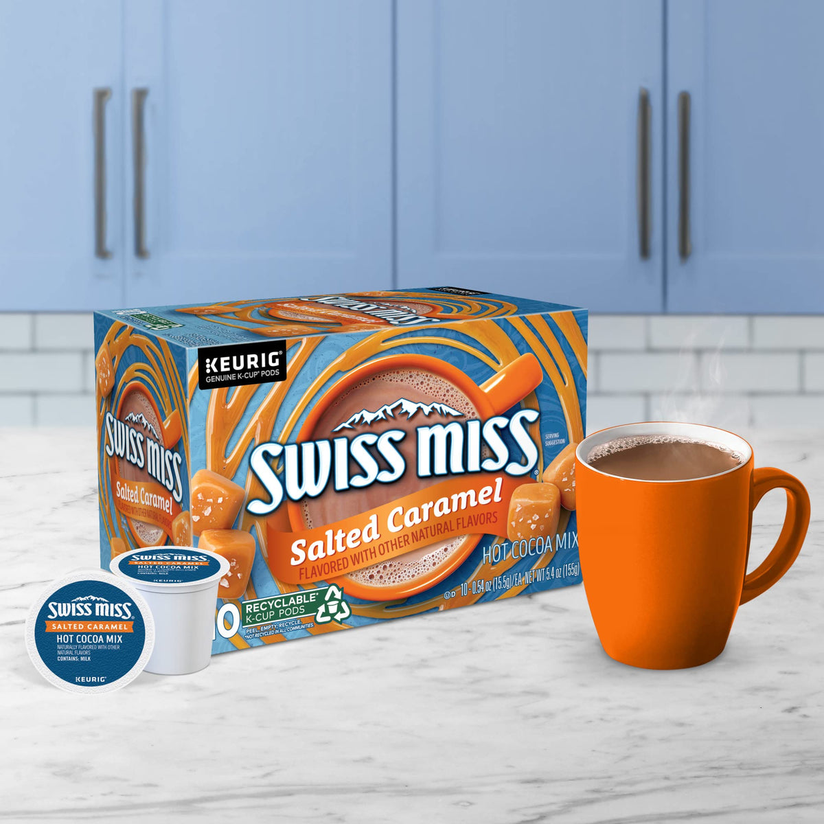 Swiss Miss gift-ready cocoa box concept image.