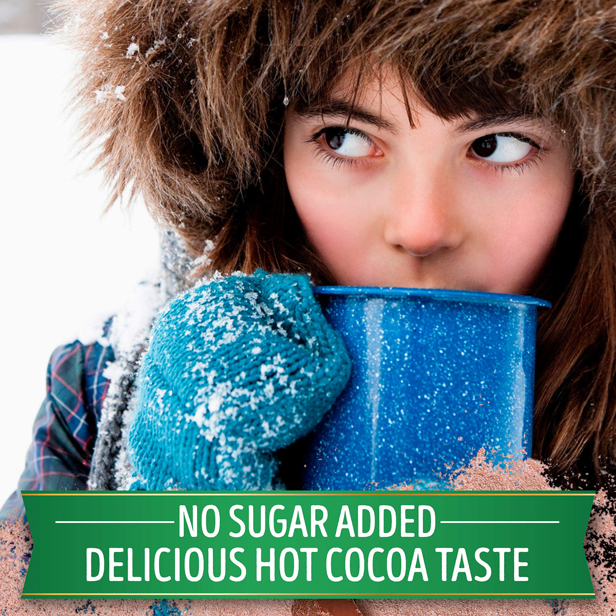 Swiss Miss hot cocoa envelopes ready to mix for a quick comforting cup