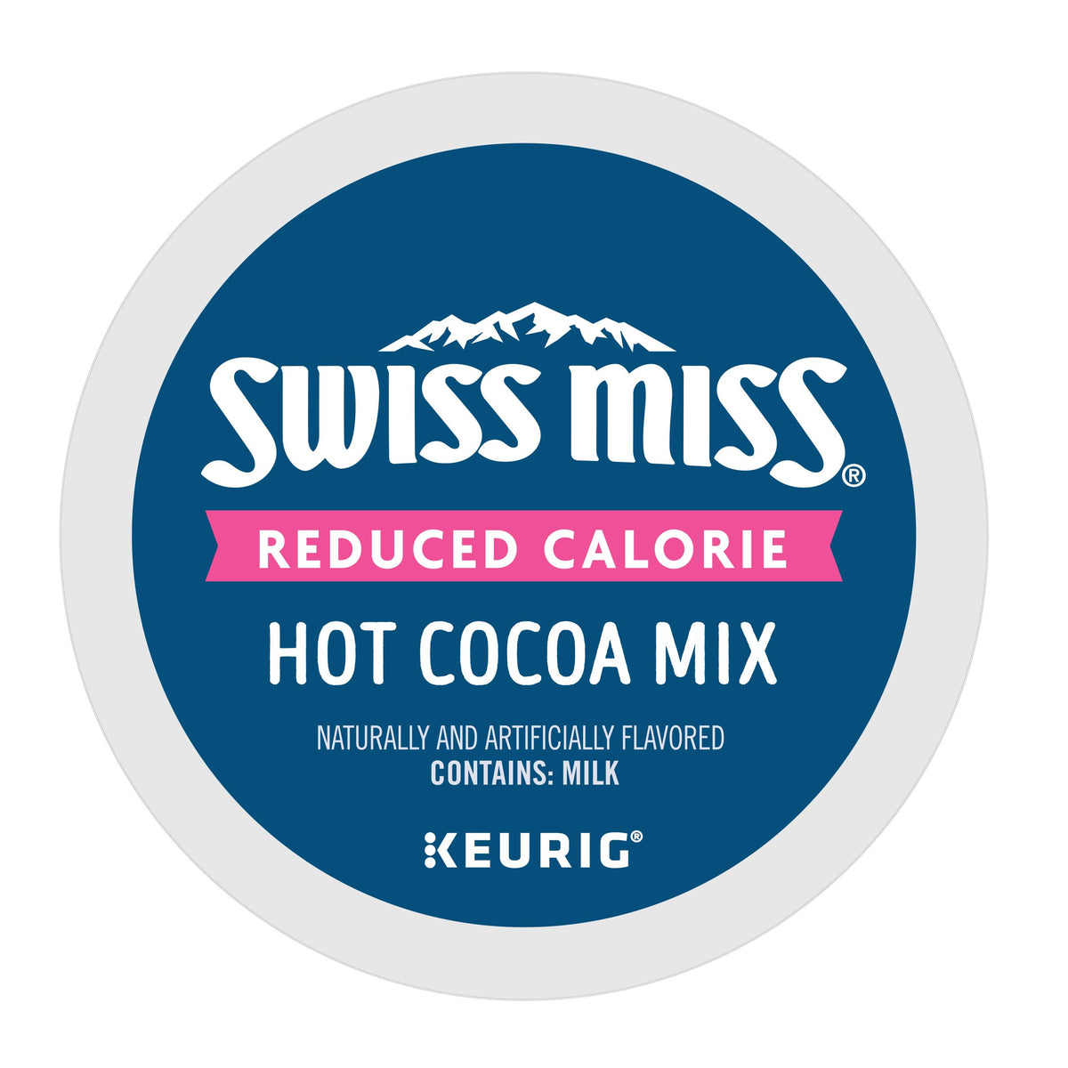 Swiss Miss hot cocoa steaming cup perfect for cozy breaks