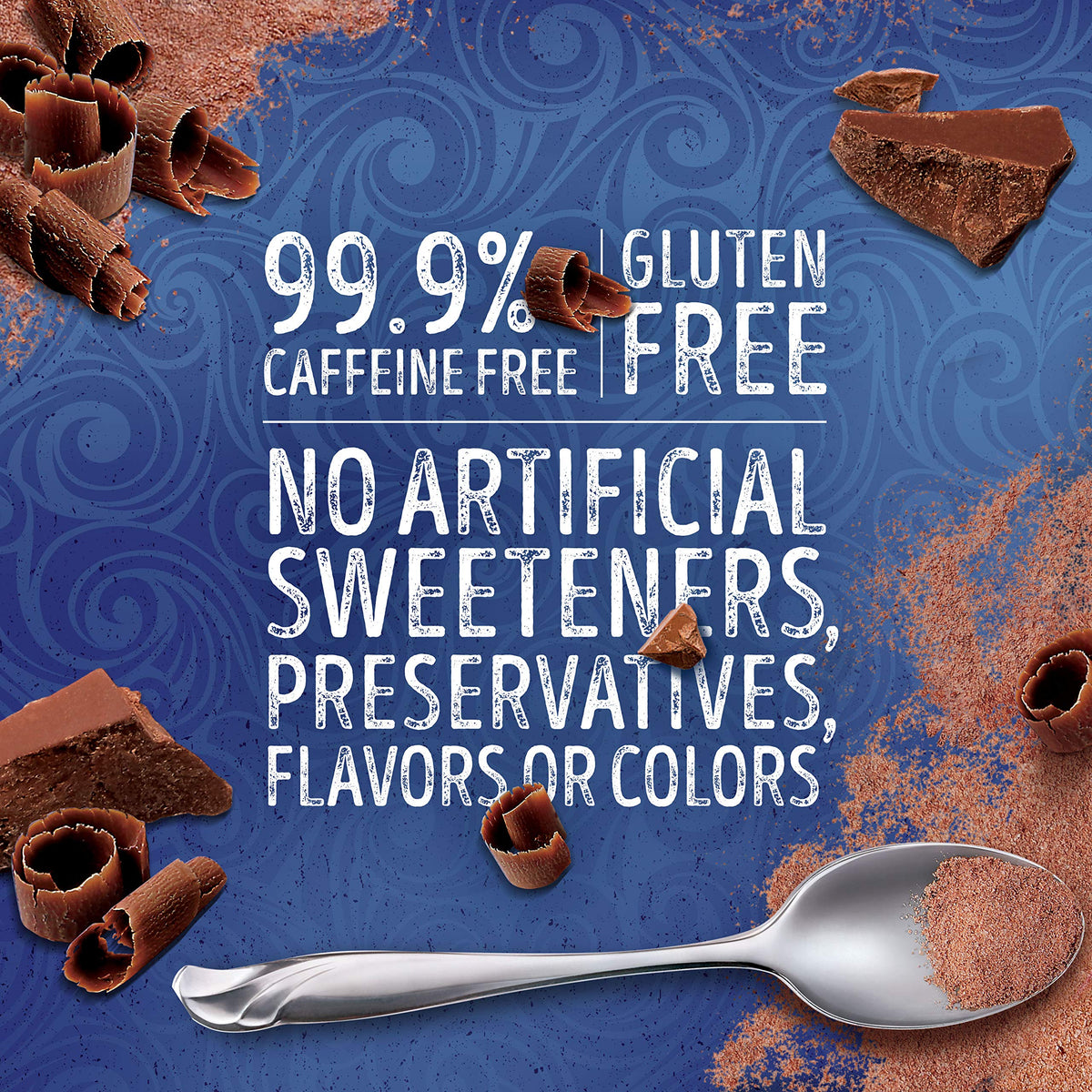 Swiss Miss Indulgent Dark Chocolate Hot Cocoa cup steaming as a comforting beverage
