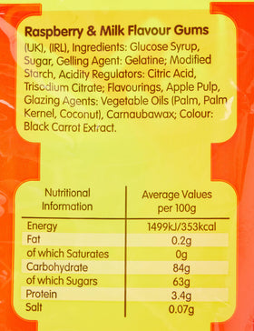 No artificial colouring supports the natural flavour emphasis