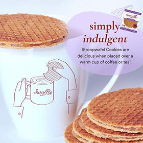 Swoffle gluten-free organic packaging signals freshness and allergen-friendly snacking.