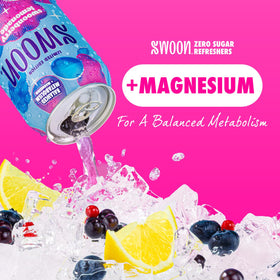 12-pack box visible, showcasing Swoonberry Lemonade packaging and keto-friendly claim