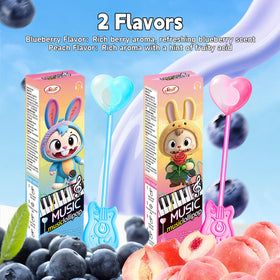 Swoot two-pack gift-ready lollipops in blue and pink.