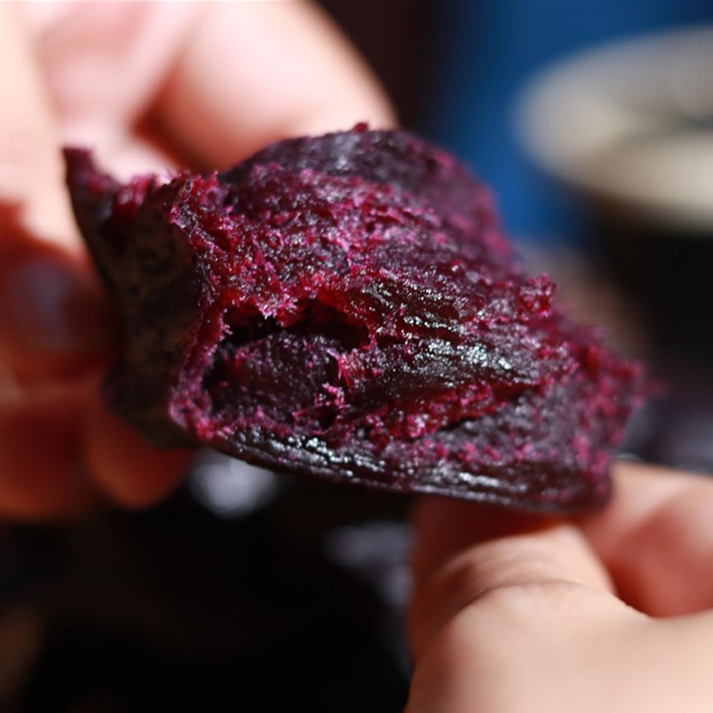 SXET purple sweet potato snacks ingredients label, no additives.