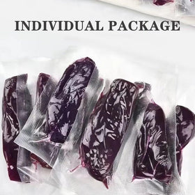SXET dried purple potatoes storage scene in cool, dry place.