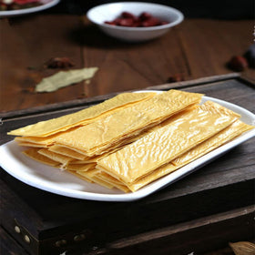 SXET dried tofu skin soaking bowl, soft texture ready for cooking