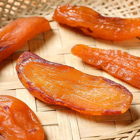 SXET dried sweet potatoes nutrition panel view hints at storage and ingredient clarity.