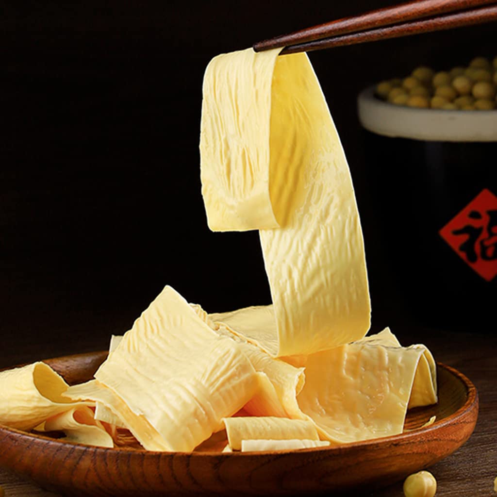 SXET youdoupi packaging close-up, premium soy sheets ready to soak
