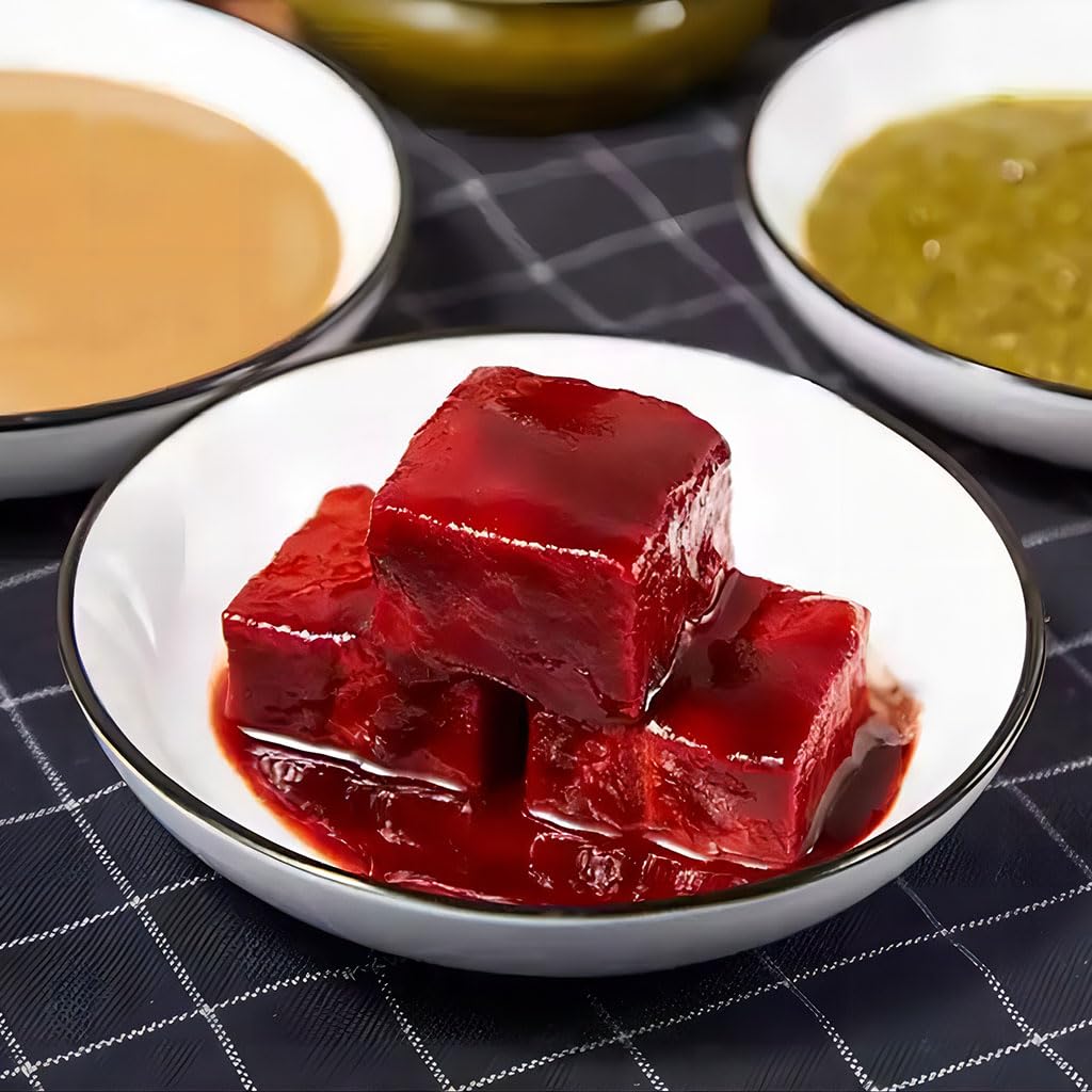 SXETBEAN fermented tofu cubes brighten congee and noodles.