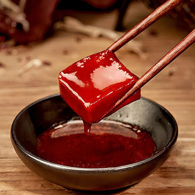 SXETBEAN red bean curd cubes for hot pot dipping and stir-fry.