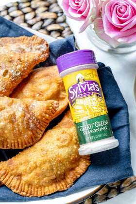 Pack of 2 Sylvia's Greens Seasoning for versatile home cooking across vegetables