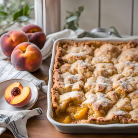 Sylvia’s Restaurant Peach Cobbler mix inspired by Harlem heritage.