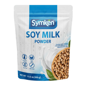 SYMKEN Sugar-free Soy Milk Powder bag on display for dairy-free cooking