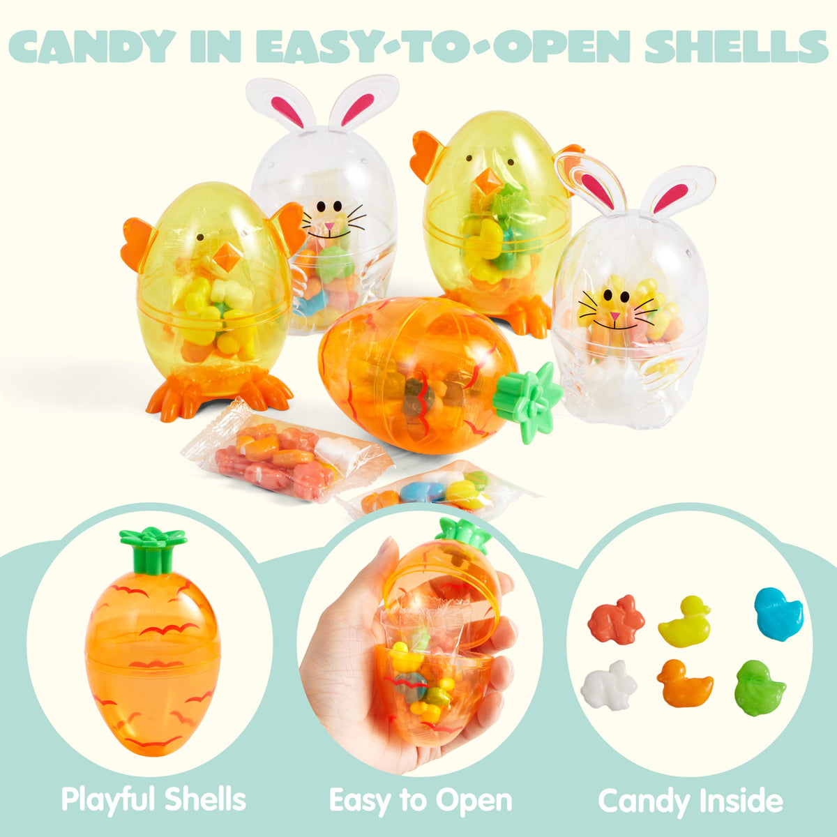 SYNCFUN Easter egg bunny shell adds festive charm to celebrations