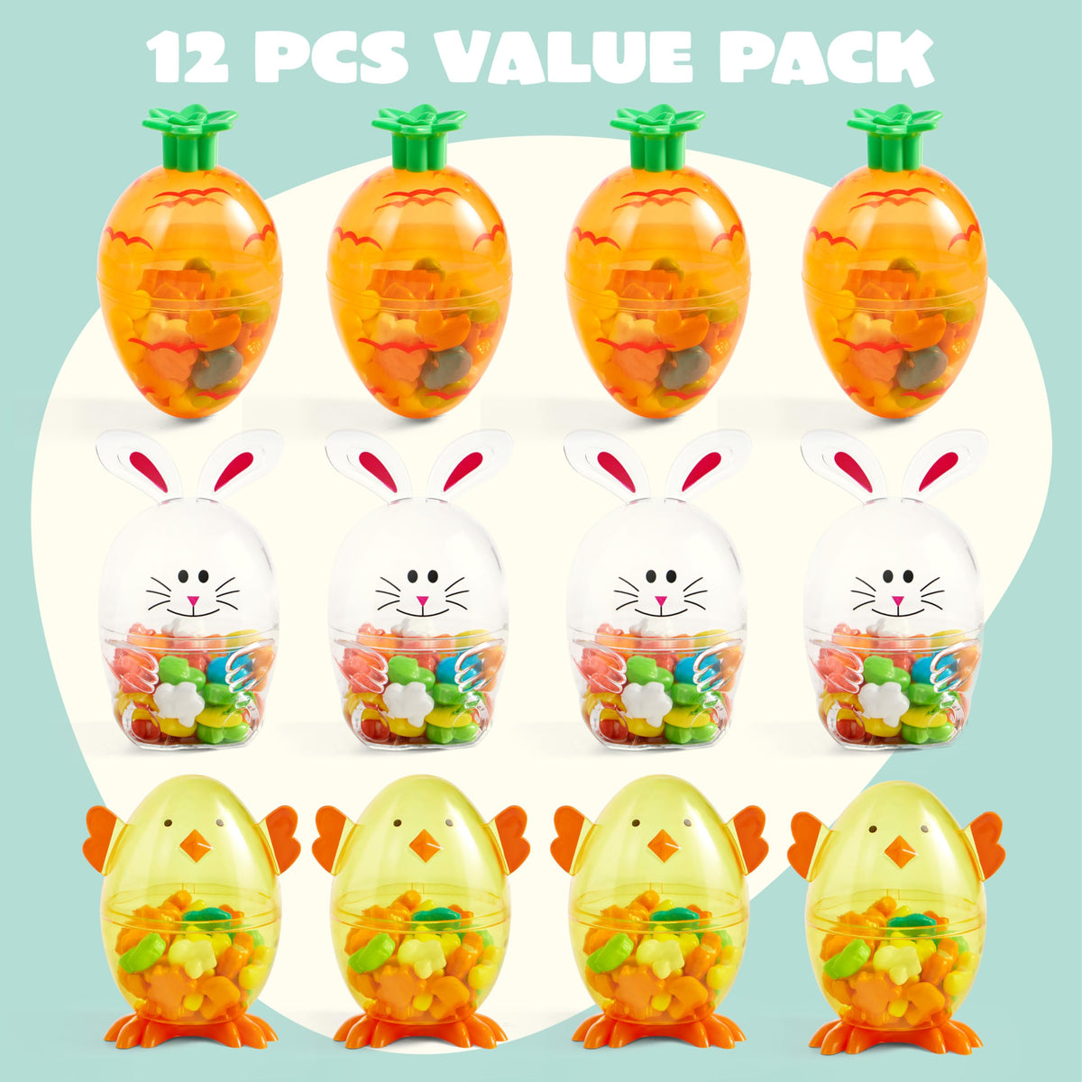 SYNCFUN Easter egg chick shell showcasing playful shape for kids