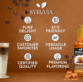 Syruvia cane sugar syrup boosts sweet flavor with no artificial colors