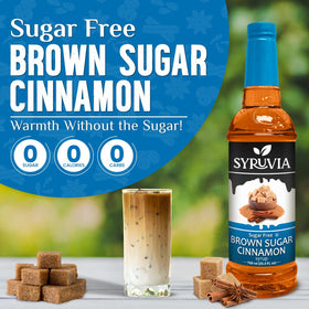 SYRUVIA coffee syrup creamy texture pour adds indulgent flavor to lattes.