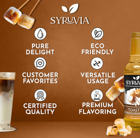SYRUVIA coffee syrup pump makes portion control simple and clean.