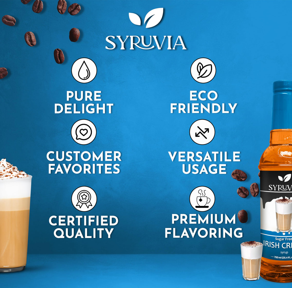 Kosher-certified, US-made syrup delivers pure flavor without added coloring