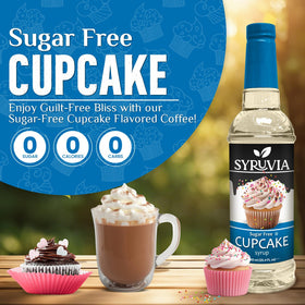 SYRUVIA Cupcake Syrup pump for quick, mess-free dosing