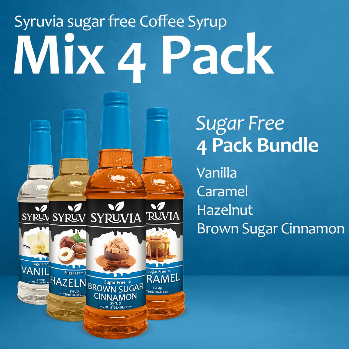 SYRUVIA sugar-free coffee syrup kosher label signals certification and quality