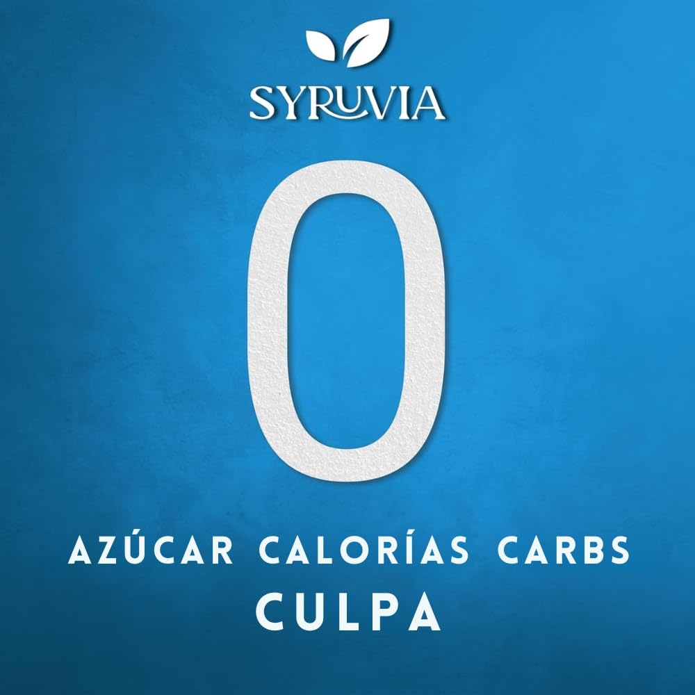 SYRUVIA vanilla syrup beside coffee cup for mornings.