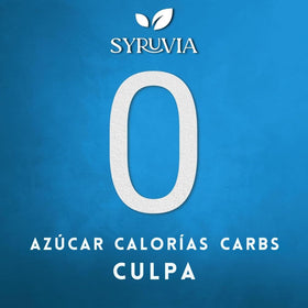 SYRUVIA vanilla syrup beside coffee cup for mornings.