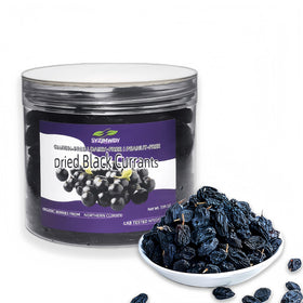 SYZJMWDY dehydrated blackcurrants in a resealable jar preserve freshness for on-the-go snacking.