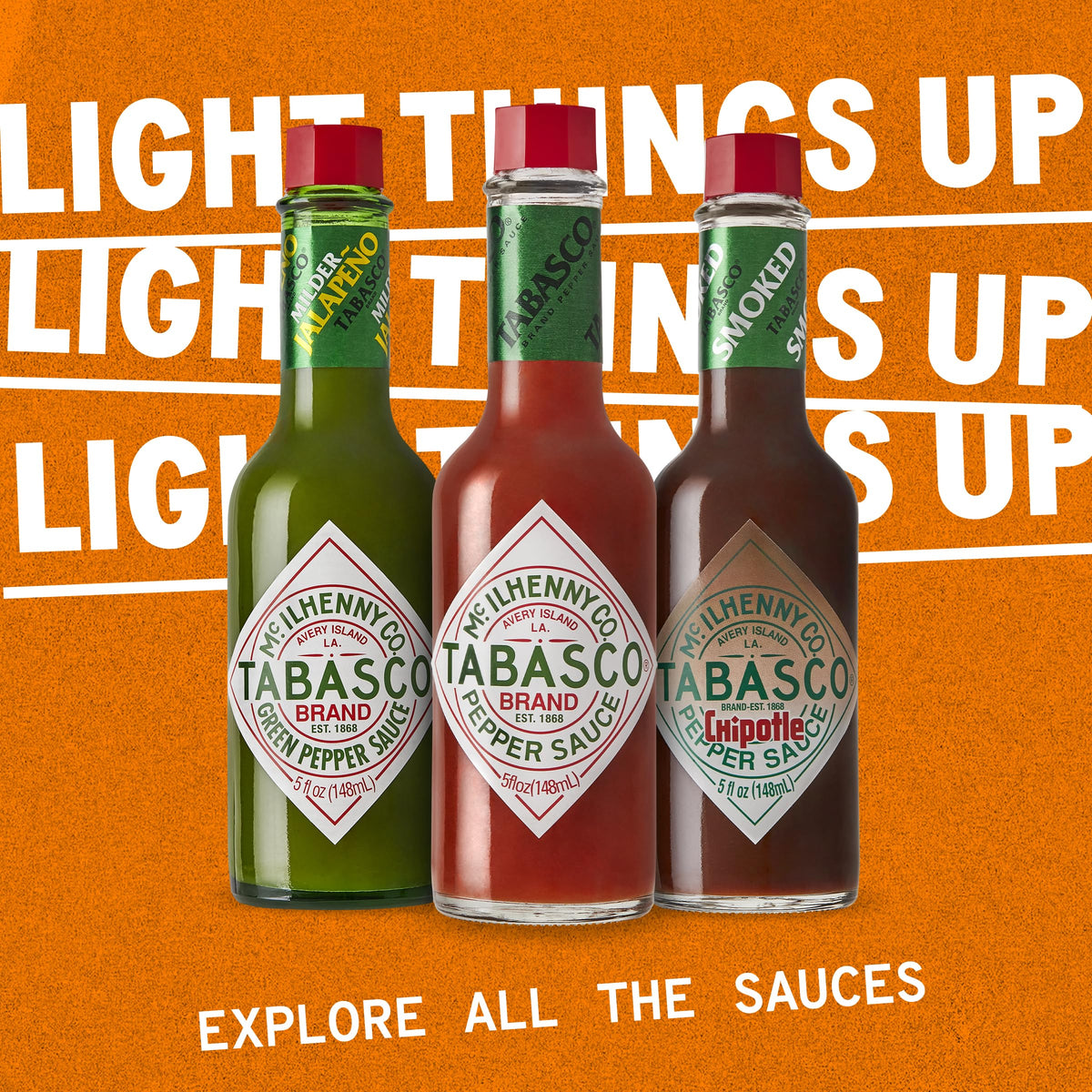TABASCO Cayenne Garlic Sauce bulk jug ready for large batch cooking