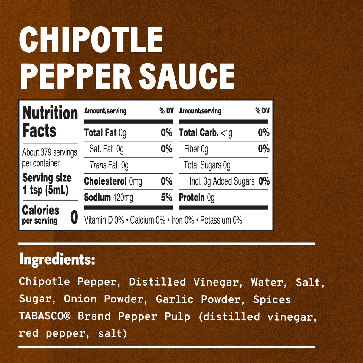 TABASCO Chipotle dip serve illustrates a smoky addition to dips and sides.