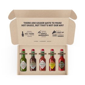 TABASCO Chipotle Pepper hot sauce bottle pour adds smoky depth