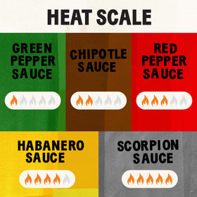 TABASCO Original Red hot sauce bottle pour for classic flavor