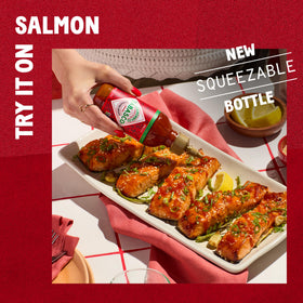 TABASCO Sriracha glaze on a main dish enhances savory notes