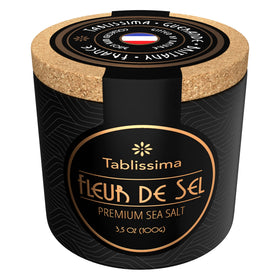 Tablissima Fleur de Sel hand harvested salt adds delicate finish to meals.