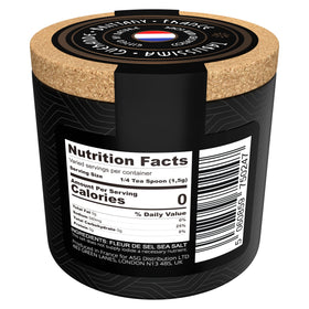 Tablissima Guerande flaky sea salt highlights texture for finishing or garnishing.