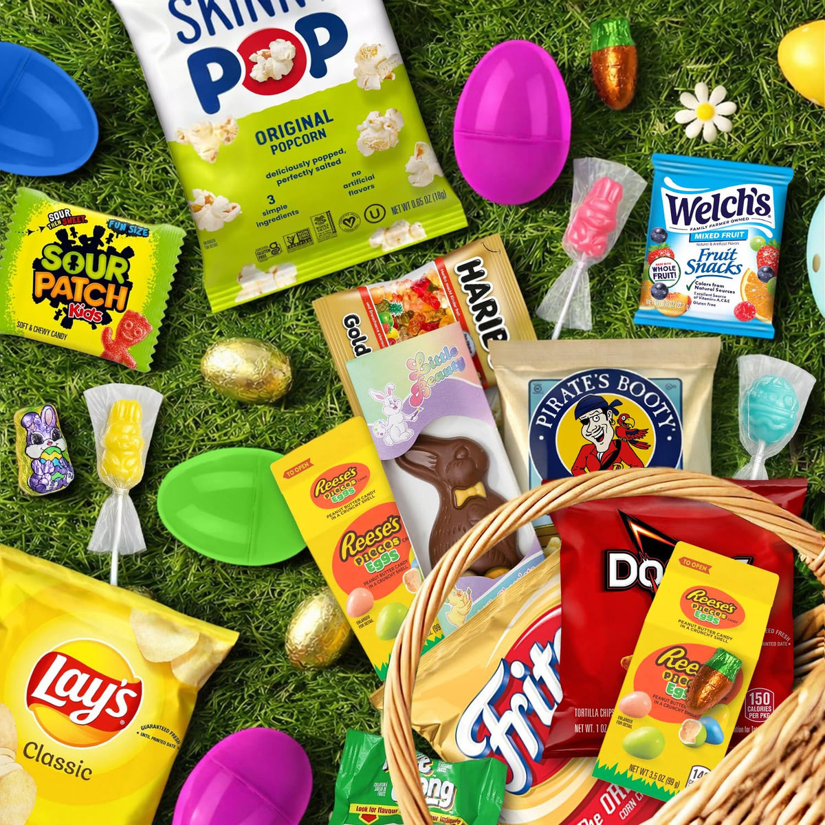 Taboom Easter Snacks Care Package Gift Box ready-to-gift exterior packaging.