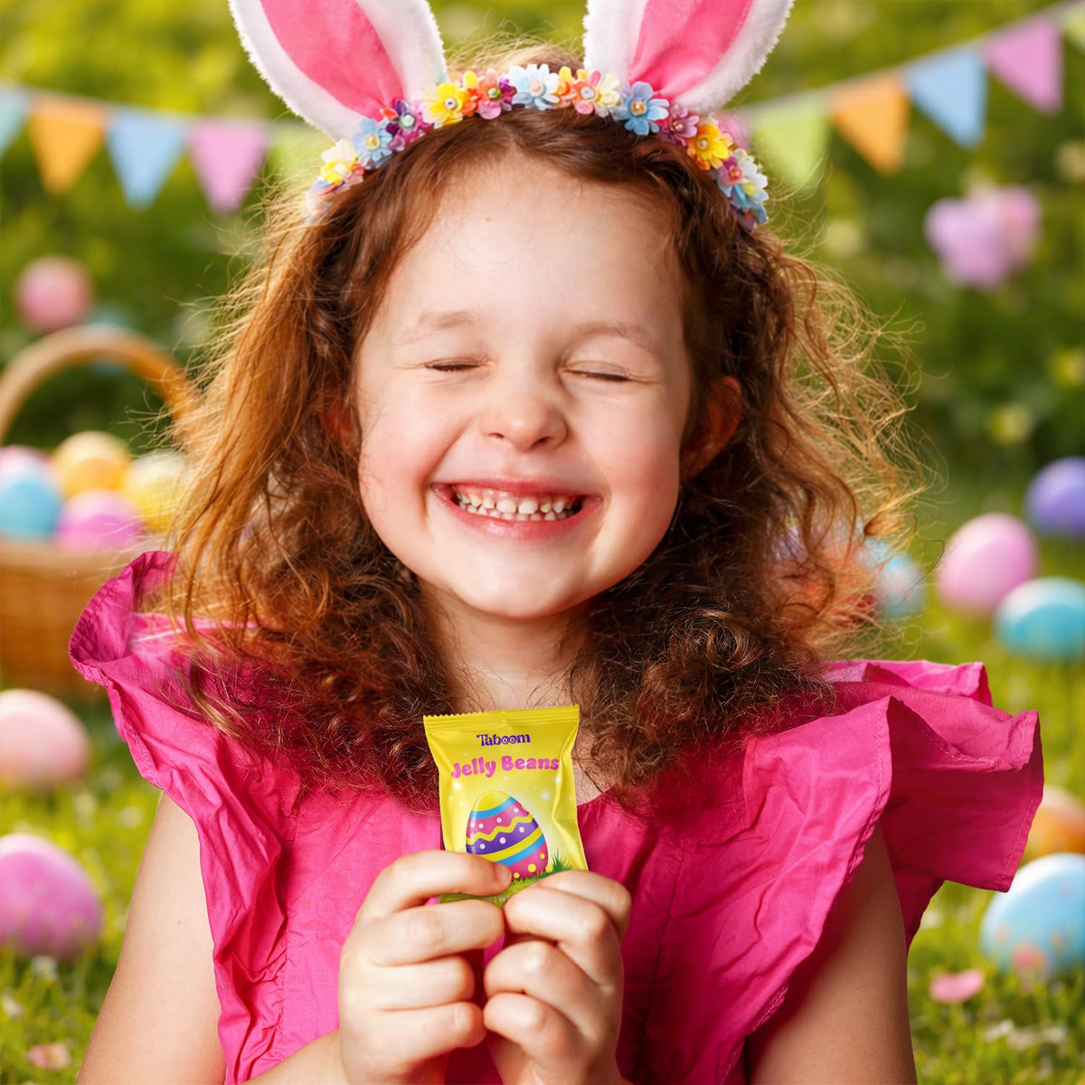 Taboom gift basket stuffer candy adds colorful, bite-sized sweetness
