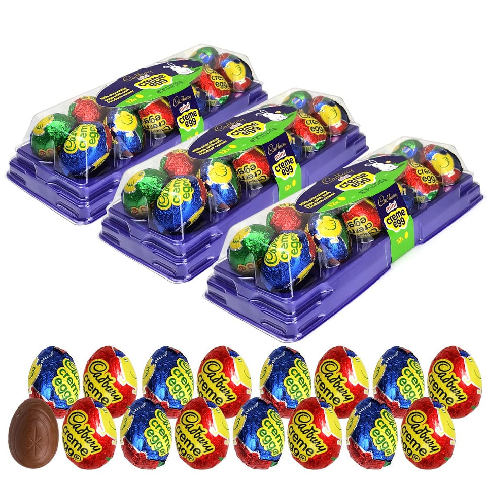 Taboom Mini Cadbury Eggs in the outer pack for easy gifting