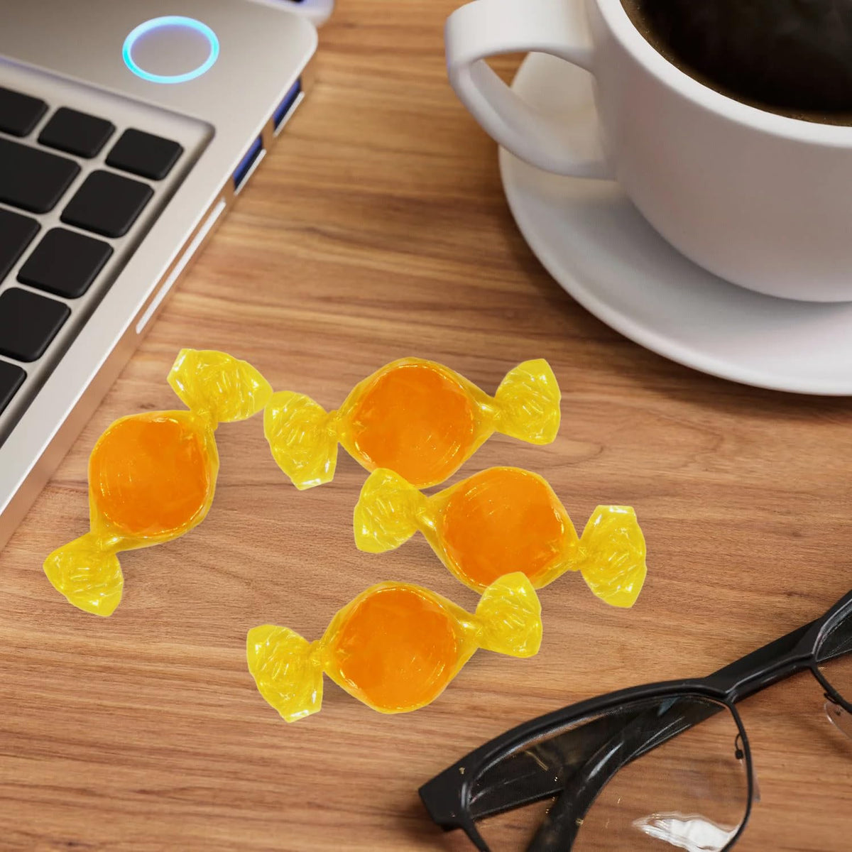 Taboom office treats butterscotch discs in a handy 2lb bulk bag