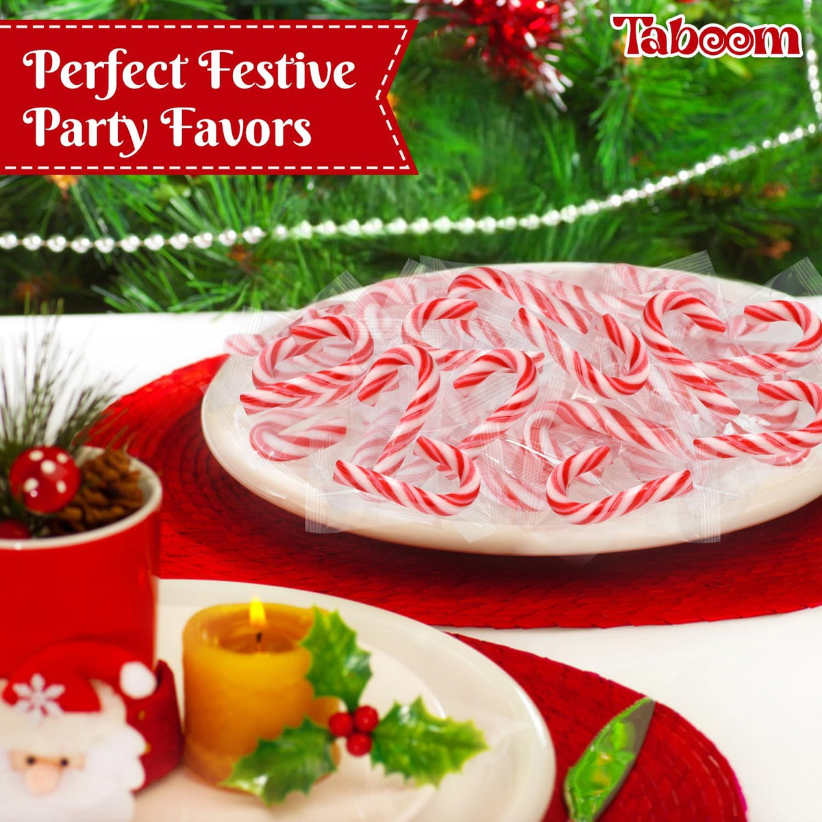 Taboom peppermint flavor delivers crisp, refreshing bites for desserts and toppings.