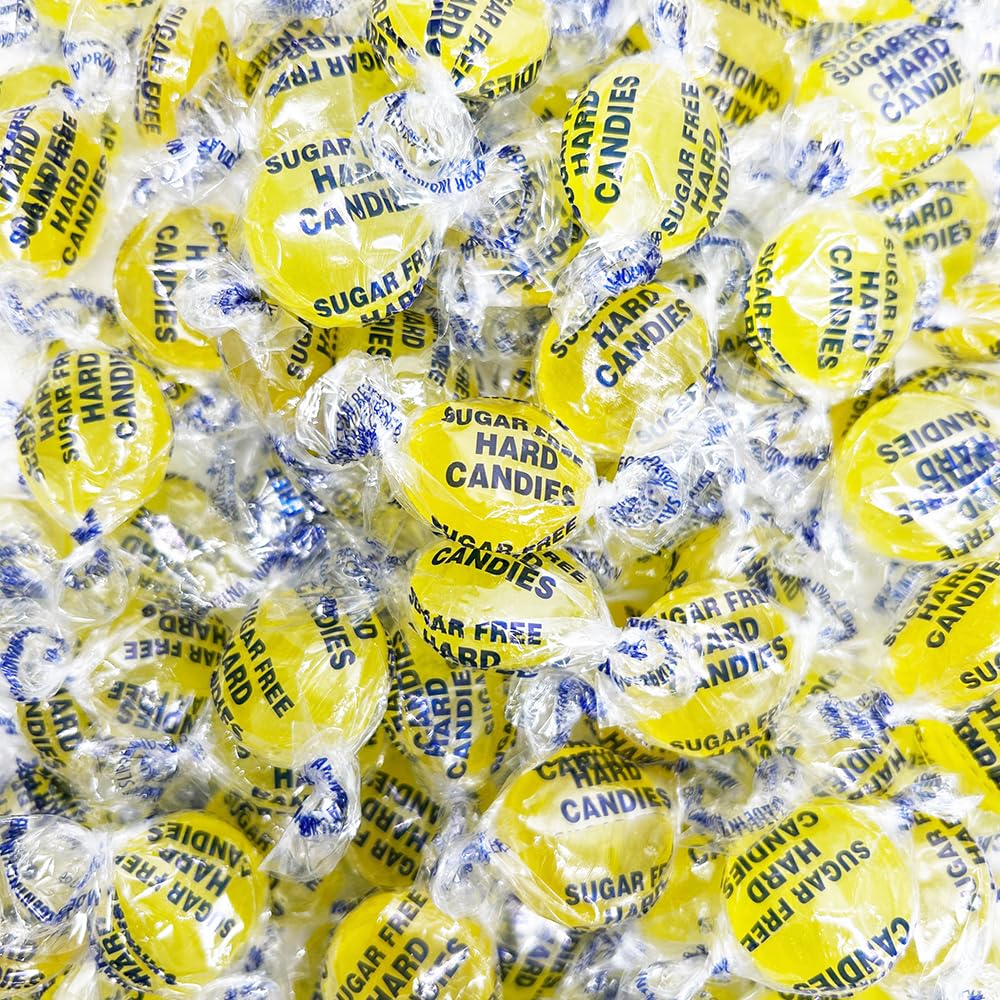 Desk-drawer friendly lemon drops for a quick breath freshening.