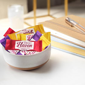 Colorful Taboom candy buffet setup perfect for celebrations