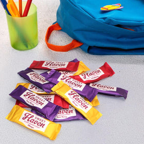 Individually wrapped Taboom taffy sticks stay fresh and easy to share