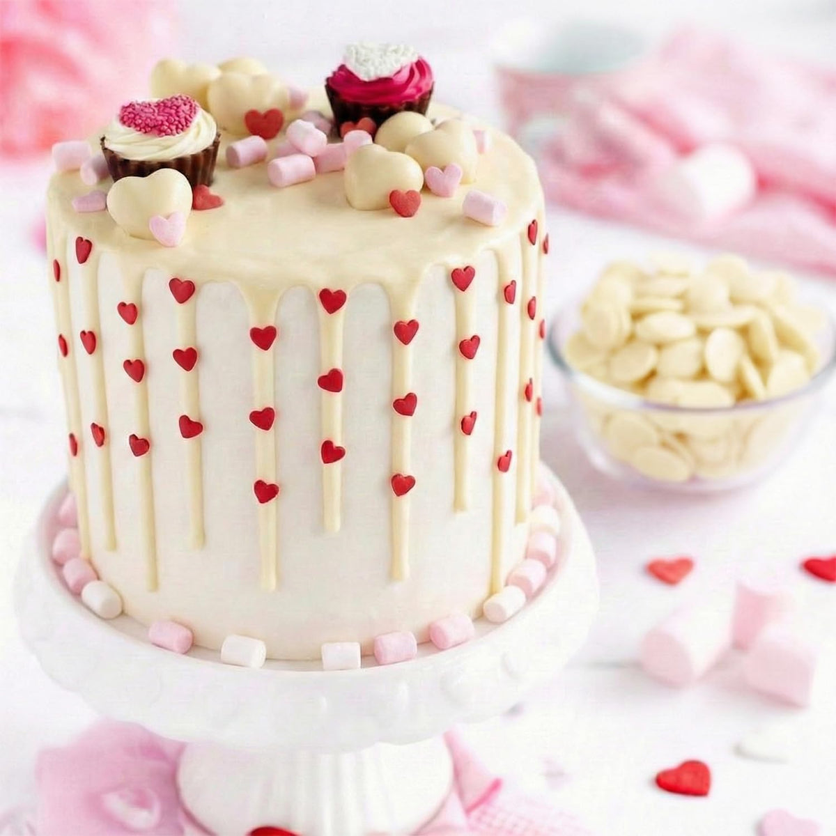 Taboom candy wafers deliver glossy finish on cookies and cupcakes.